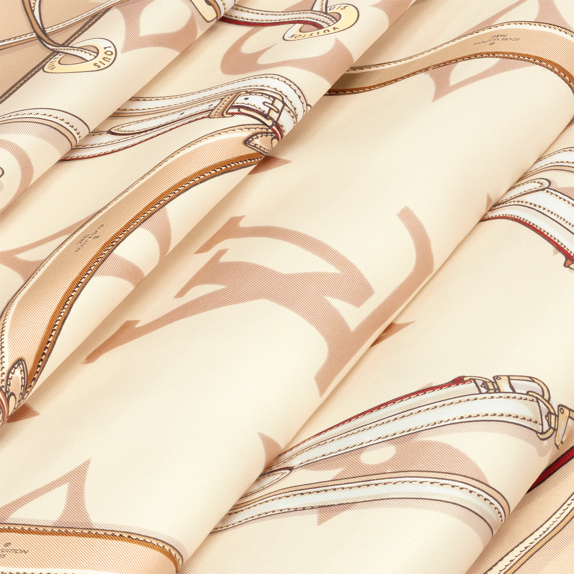 Louis Vuitton ベージュ Ultimate Monogram Square 90 S00 - Women - Accessories | LOUIS